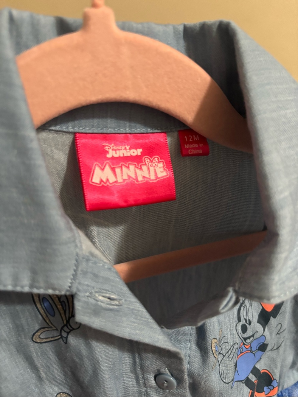 Light Blue Girls' Button-Front Jacket - Picture 2 of 2
